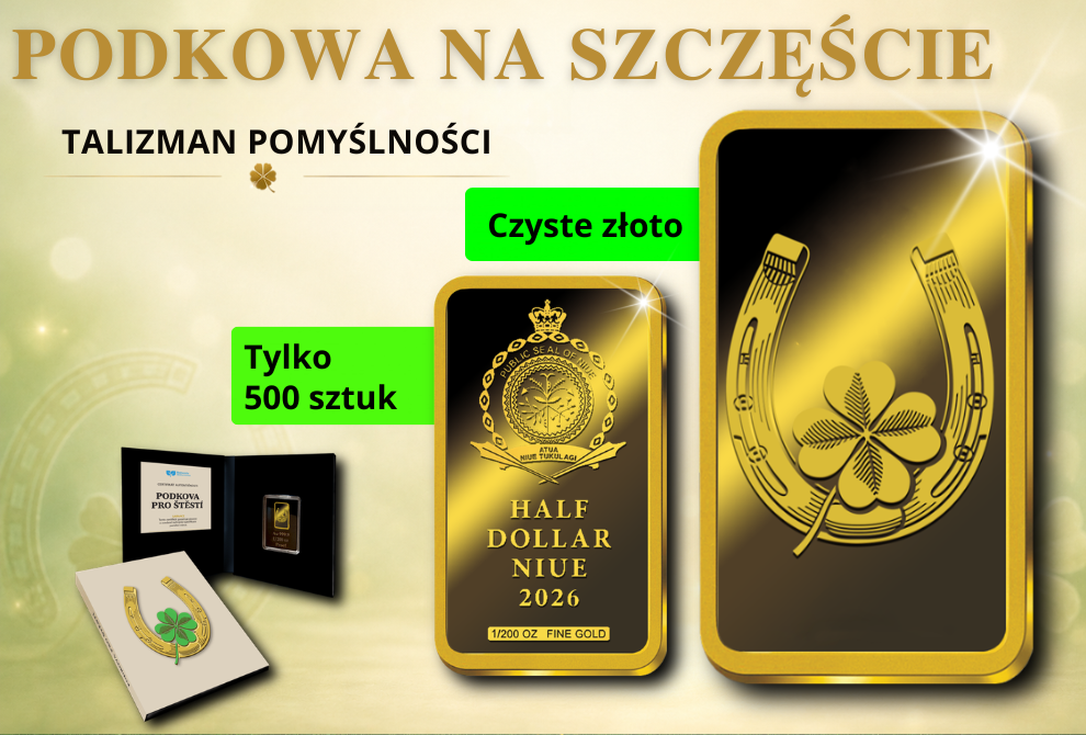 PM0103AU Podkova pro štěstí 1/200 oz AU