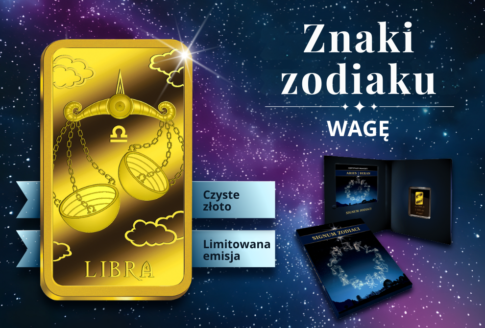 PM0107AU NIUE 2026 DOLLARS 2,5 ZODIAC LIBRA 1/100 oz AU 999,9/1000 Proof