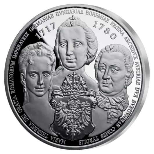 Cesarzowa Maria Teresa – srebrna moneta pamiątkowa, Proof