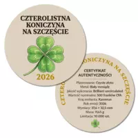 Czterolistna koniczyna na szczęście 2026