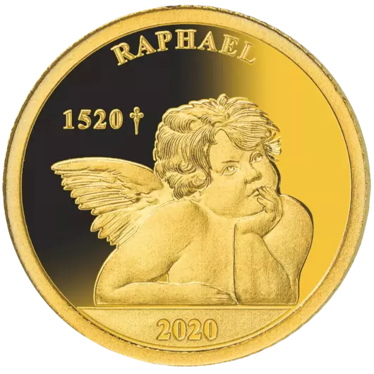 Raffael – złota moneta Proof