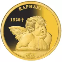 Raffael – złota moneta Proof