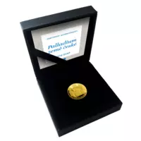Palladium Ziemi Czeskiej – moneta pamiątkowa z 1,2 g czystego złota